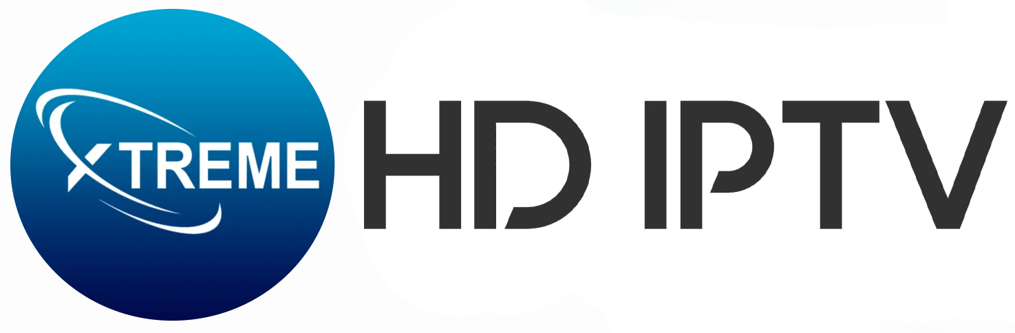 Xtreme HD IPTV black logo representing a premium IPTV subscription provider brand